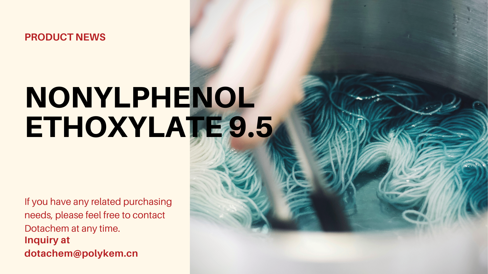 Mi a nonil -fenol -etoxilát 9.5 mol, a Dotachem és a ellátási előnyökhöz használja!