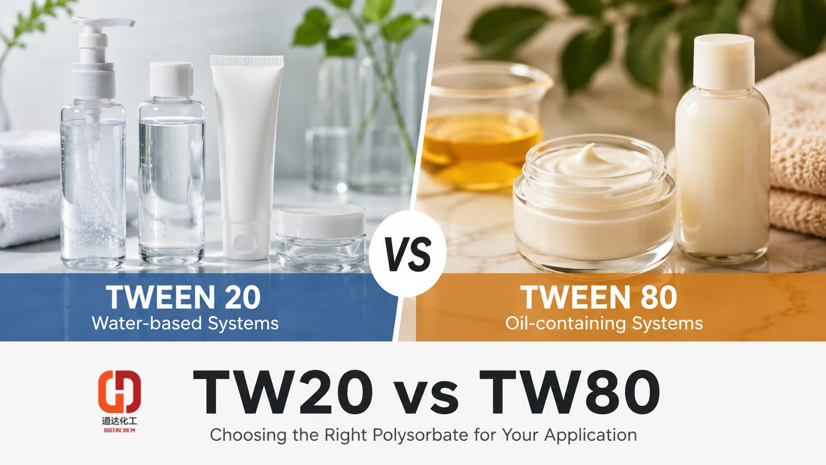 Tween 80 vs Tween 20: Főbb különbségek és hogyan válassz az alkalmazáshoz