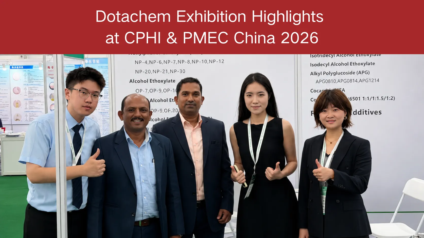 A Dotachem kiállítás legfontosabb eseményei a CPHI & PMEC China 2026-on: Termékigények és piaci visszajelzések
